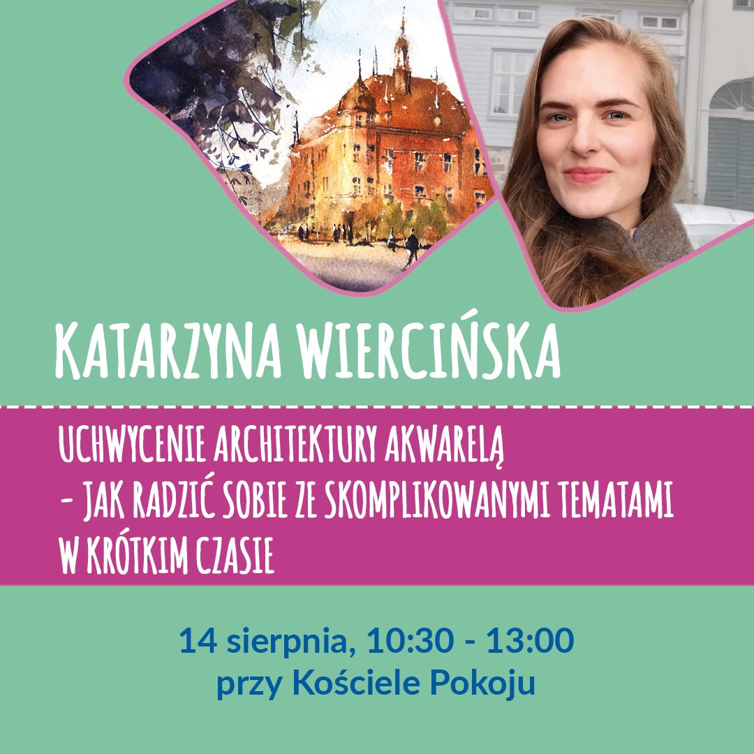 infographic about Kasia Wiercinska's workshop
