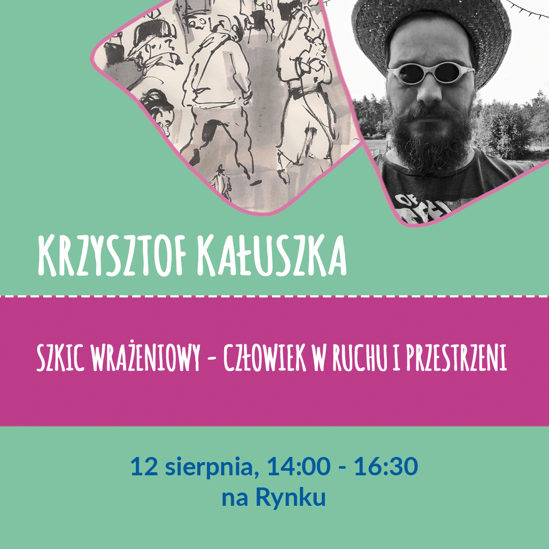 infographic about Krzysztof Kałuszka's workshop